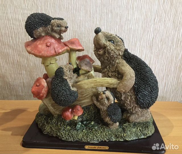 Статуэтка Ежи семья