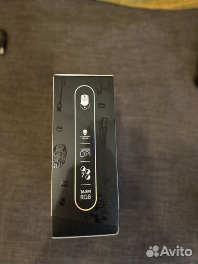 Беспроводная мышь alienware aw610m white