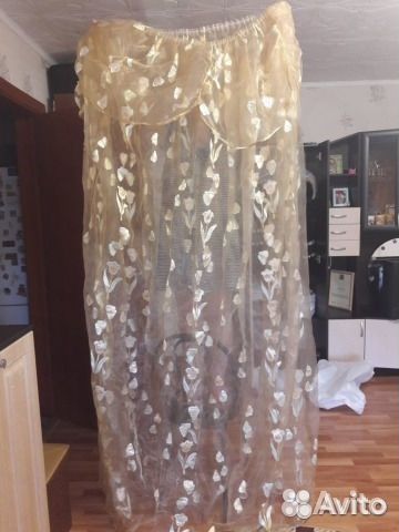 Шторы и органза