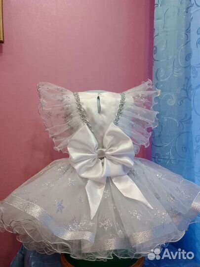 Прокат новогодний костюм Снежинка