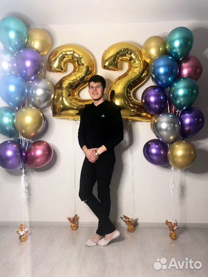 Воздушные гелиевые шарики с доставкой