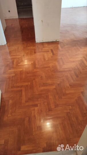 Шлифовка паркета, дощатых полов