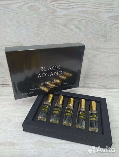 Nassamato Black Afgano 5*12ml