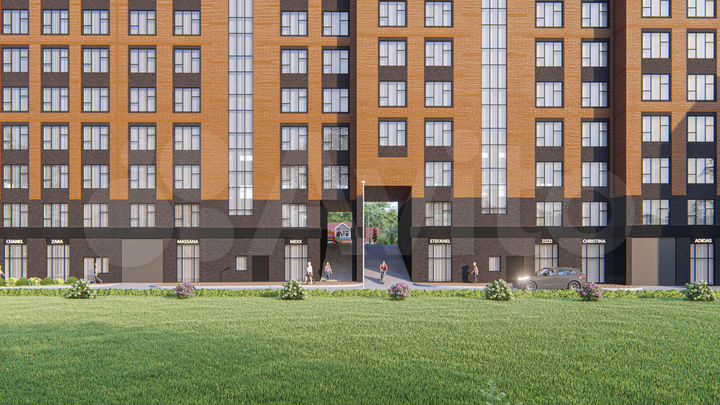 2-к. квартира, 63,1 м², 1/10 эт.