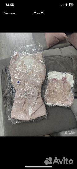 Комплект на выписку для девочки