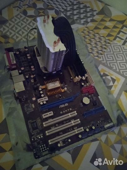 Материнская плата+процессор+память