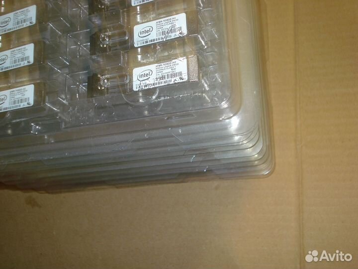 За 10шт SFP+ 10G SR Intel afbr-703SDZ-IN2 10Gb