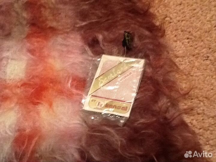 Шарф мохеровый, новый, Винтаж