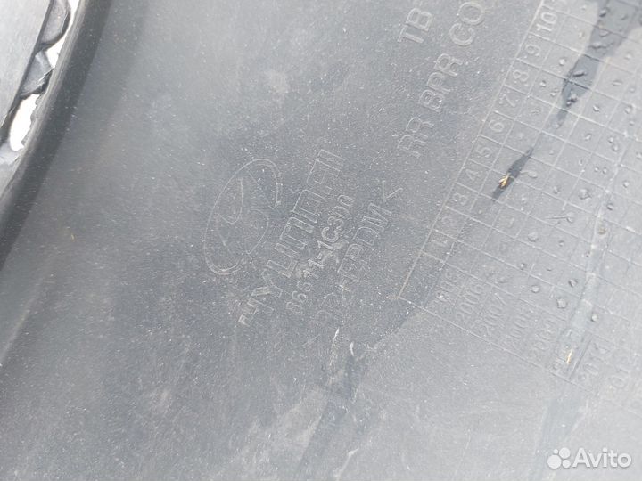 Бампер задний Hyundai Getz 86611-1c300