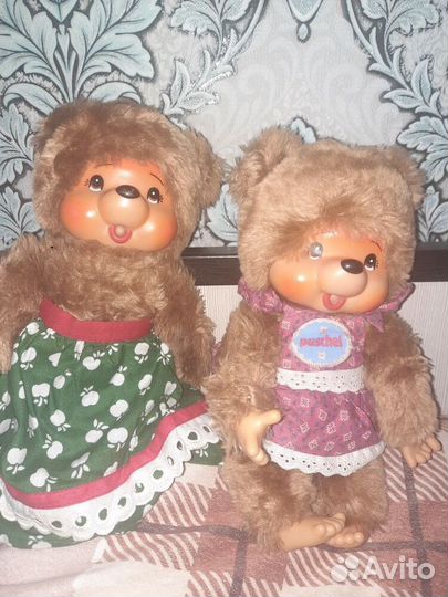 Monchichi puschel. мончичи