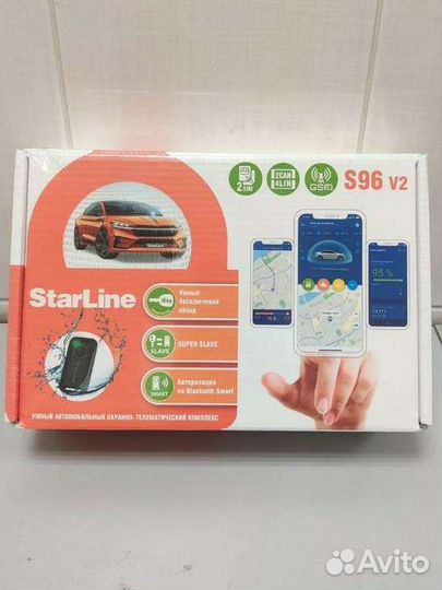 Сигнализация Starline s96 BT GSM 2can 4lin