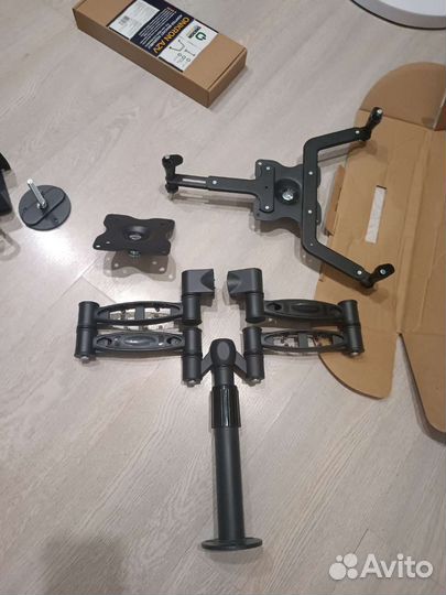 Кронштейн для 2 мониторов kromax office-3