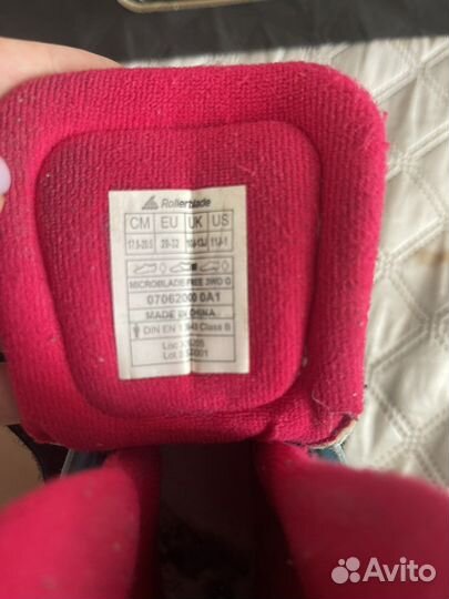 Роликовые коньки детские rollerblade