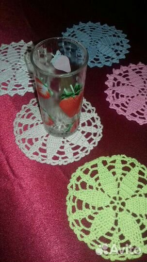 Подарок / вязаные салфетки