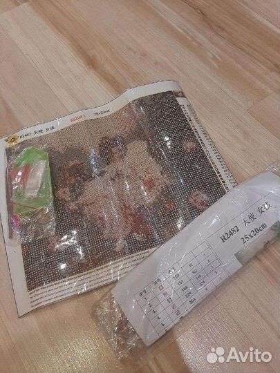 Алмазная мозаика набор ангелочек 20 на 25