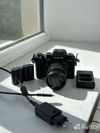 Фотоаппарат fujifilm xt4 + объектив 18-55 f2.8-4