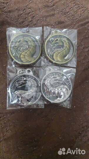 Mortal Kombat брелки и подвески