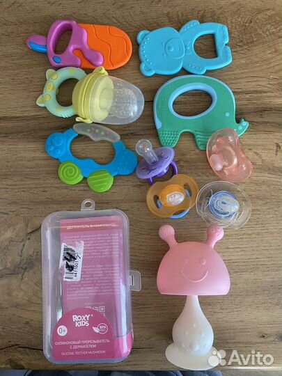 Пустышка avent, прорезыватели