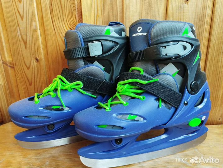 Коньки детские раздвижные 34-37 размер