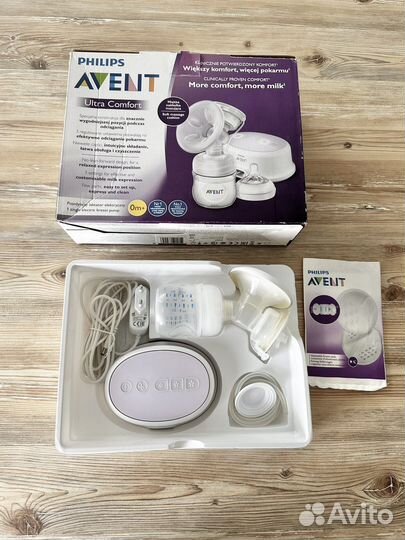 Молокоотсос philips avent электрический