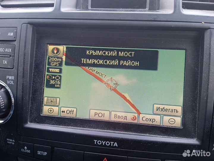 HDD с новыми картами навигации Lexus Toyota