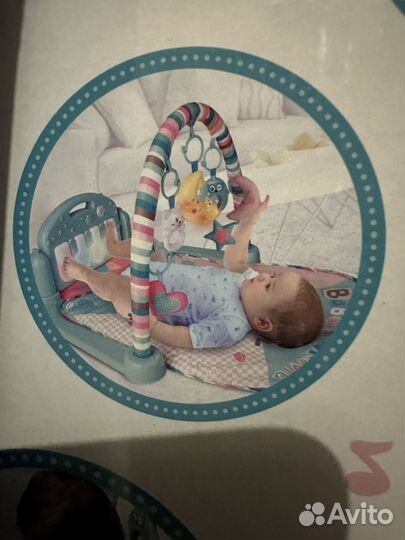 Развивающий коврик музыкальный