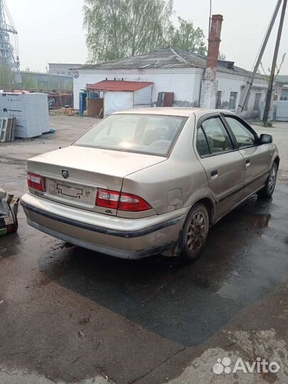 Задний бампер iran khodro samand саманд