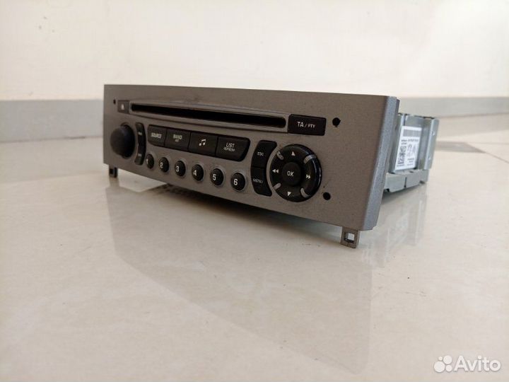 Магнитола штатная Peugeot 408 4D EP6C M 2012