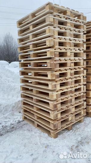 Поддон деревянный новый и бу