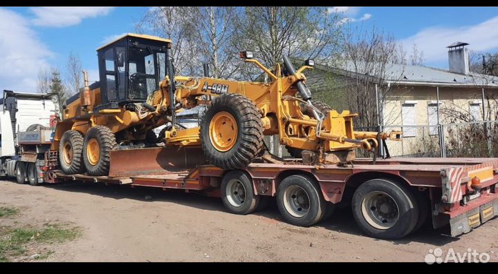 Перевозка негабаритных грузов тралом