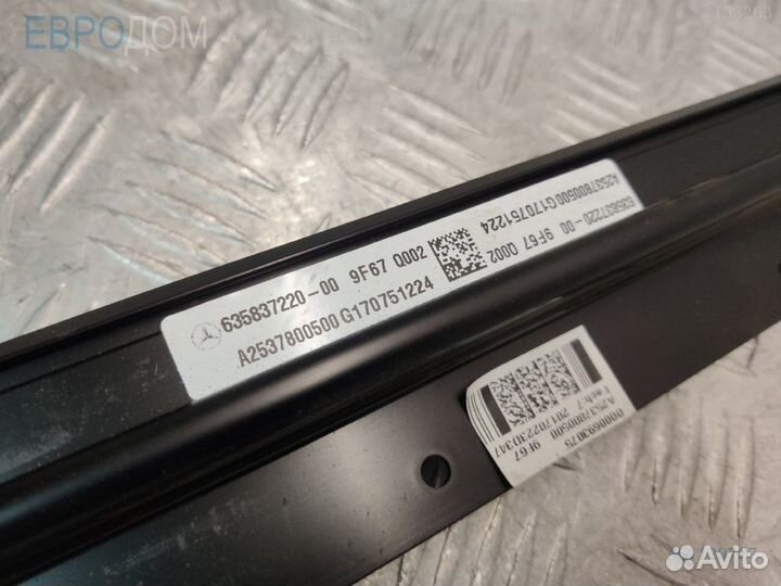 Шторка люка mercedes W253 s1129777