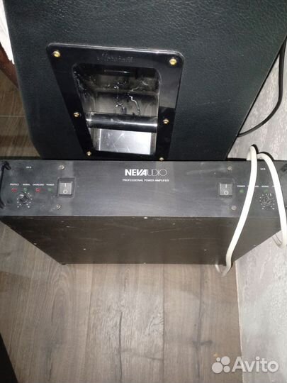 Усилитель мощности Neva-Audio и 2 саба DLX-218B