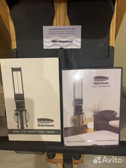 Гребной тренажер водный waterrower