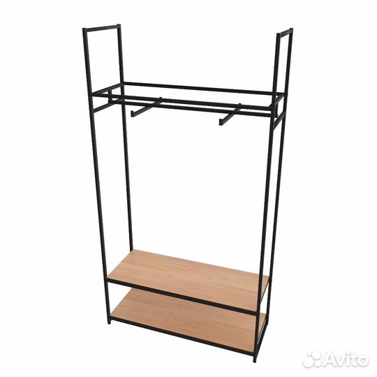 Стеллаж для одежды в стиле Лофт A22120-06-чдс (220