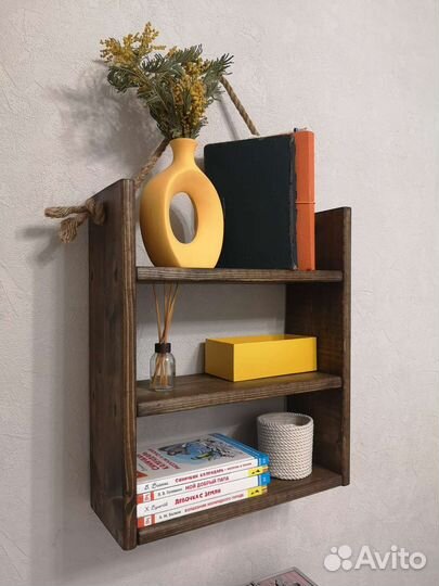 Полка настенная навесная лофт