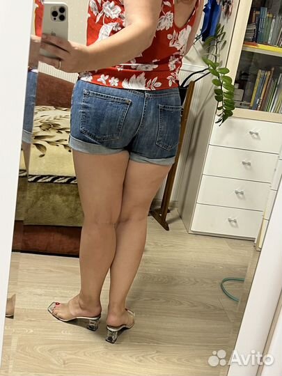 Джинсовые шорты hm 48