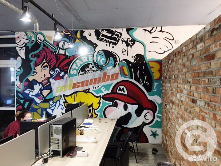 Роспись стен, граффити, аэрография