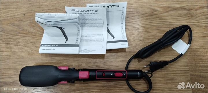 Мультистайлер-гофре Rowenta Crimper 2 в 1 Elite CF