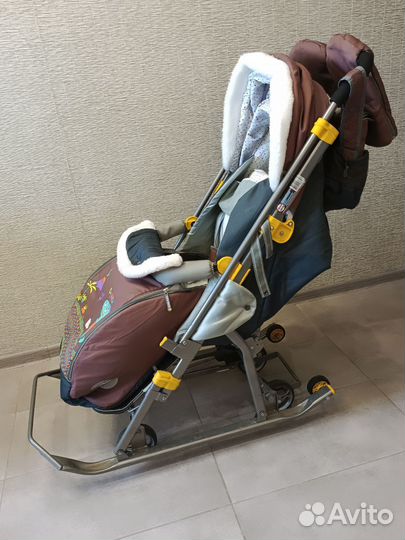 Коляска санки