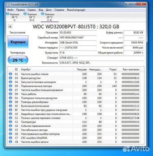 Жесткие диски для ноутбука