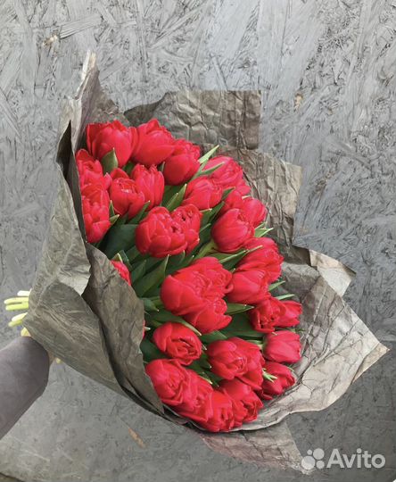 Тюльпаны букет цветов