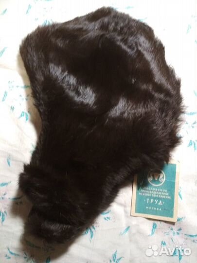 Шапка из кролика СССР