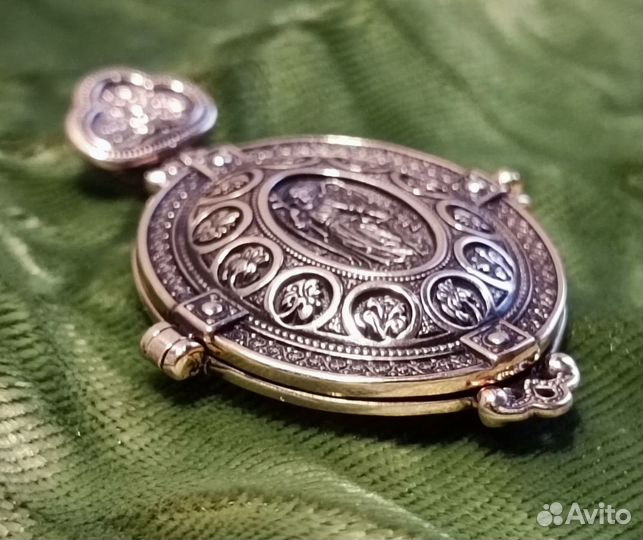 Новый Православный мощевик (бронза)