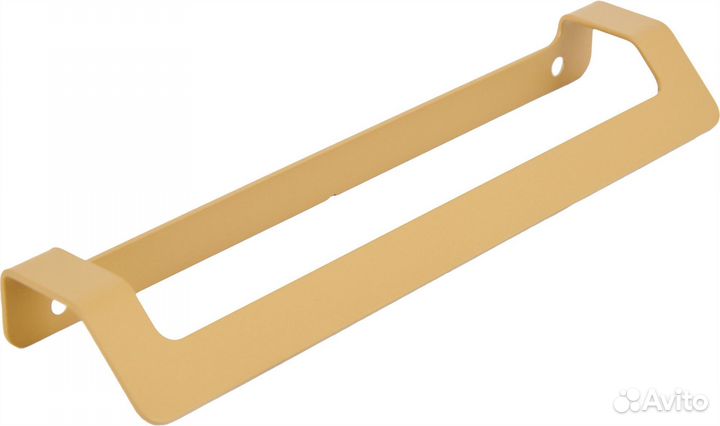 Ручка-профиль cт3 188 мм сталь, цвет золотистый