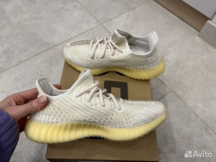 Кроссовки Adidas Yeezy Boost 350 V2 Natural