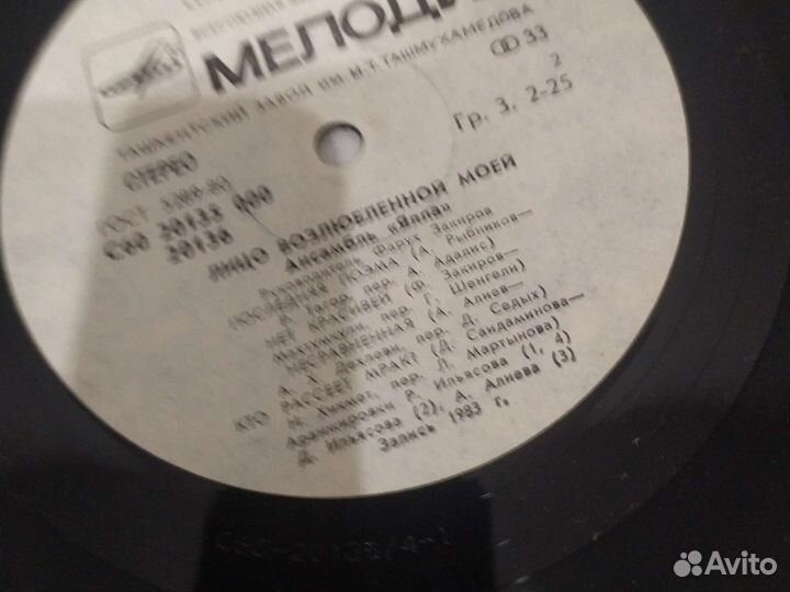 Виниловые пластинки