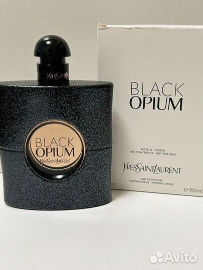 Yves saint laurent black opium 90 мл тестер оригин