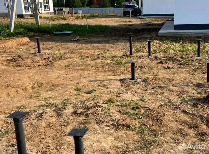 Винтовые сваи под ключ