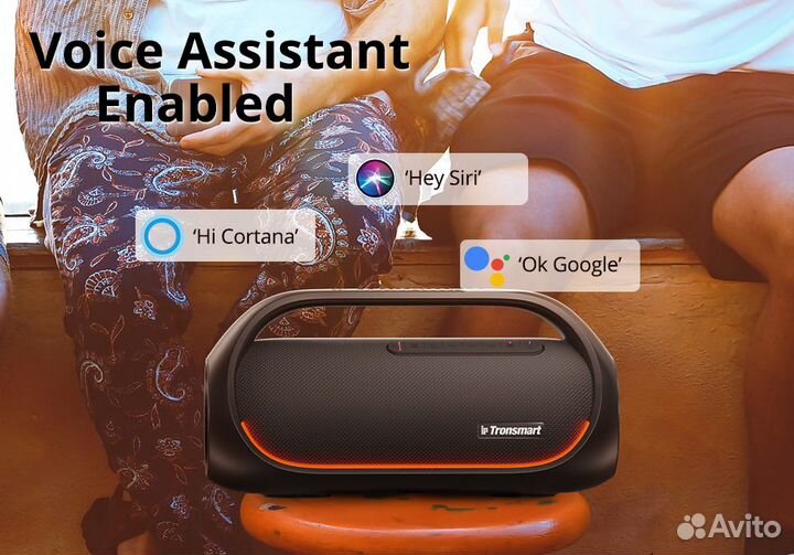 Портативная блютуз колонка Tronsmart Bang 60 Вт