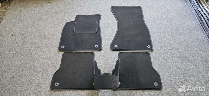 Автоковрики для Audi A6 C7, графит